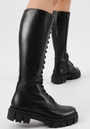 Wojas WOJAS - Plateaustiefel - czarny
