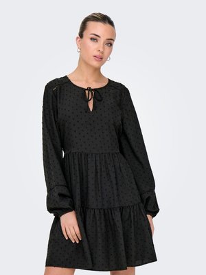 JDY TRAIN  KURZES - Robe de jour - black
