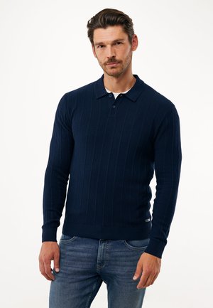 STRIPED - Langarmshirt - mid navy