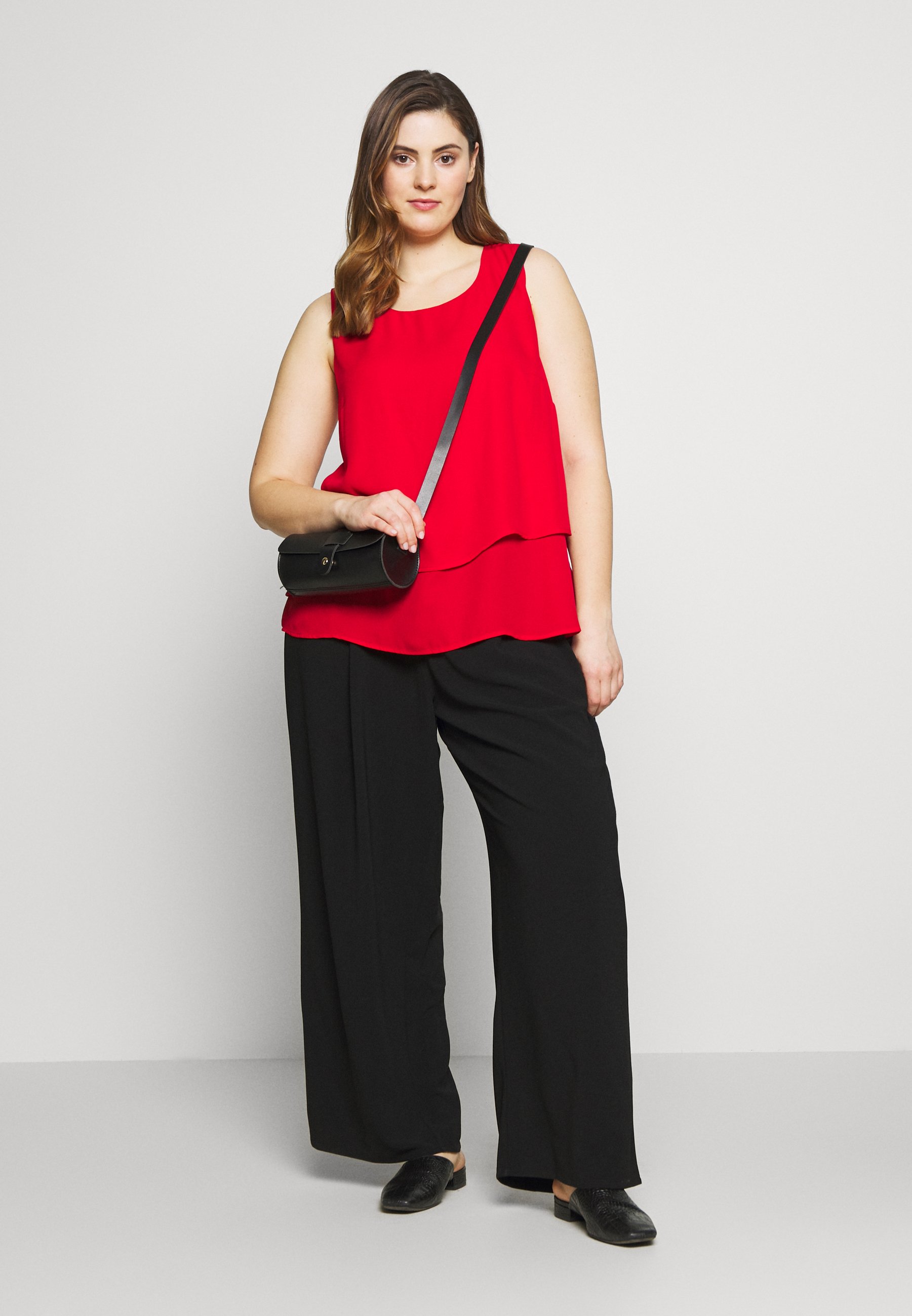 Dorothy Perkins Curve PALAZZO Bukse black Zalando.no Dorothy Perkins Curve PALAZZO Bukse black Zalando.no