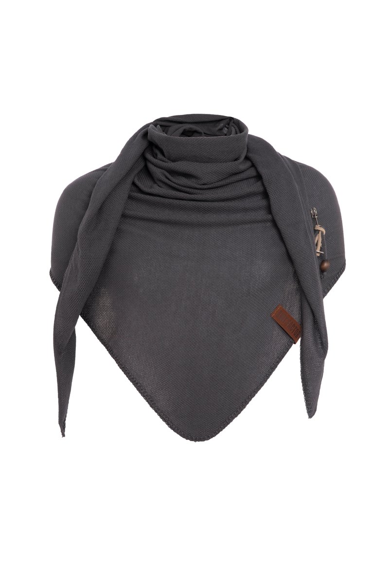 Knit Factory LOLA - Halsdoek - anthracite