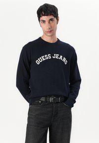 Guess Jeans PATCH - Trui - daring ocean
