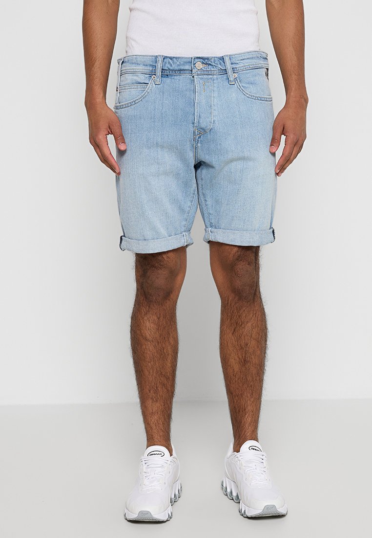 Replay Jeansshort lichtblauw