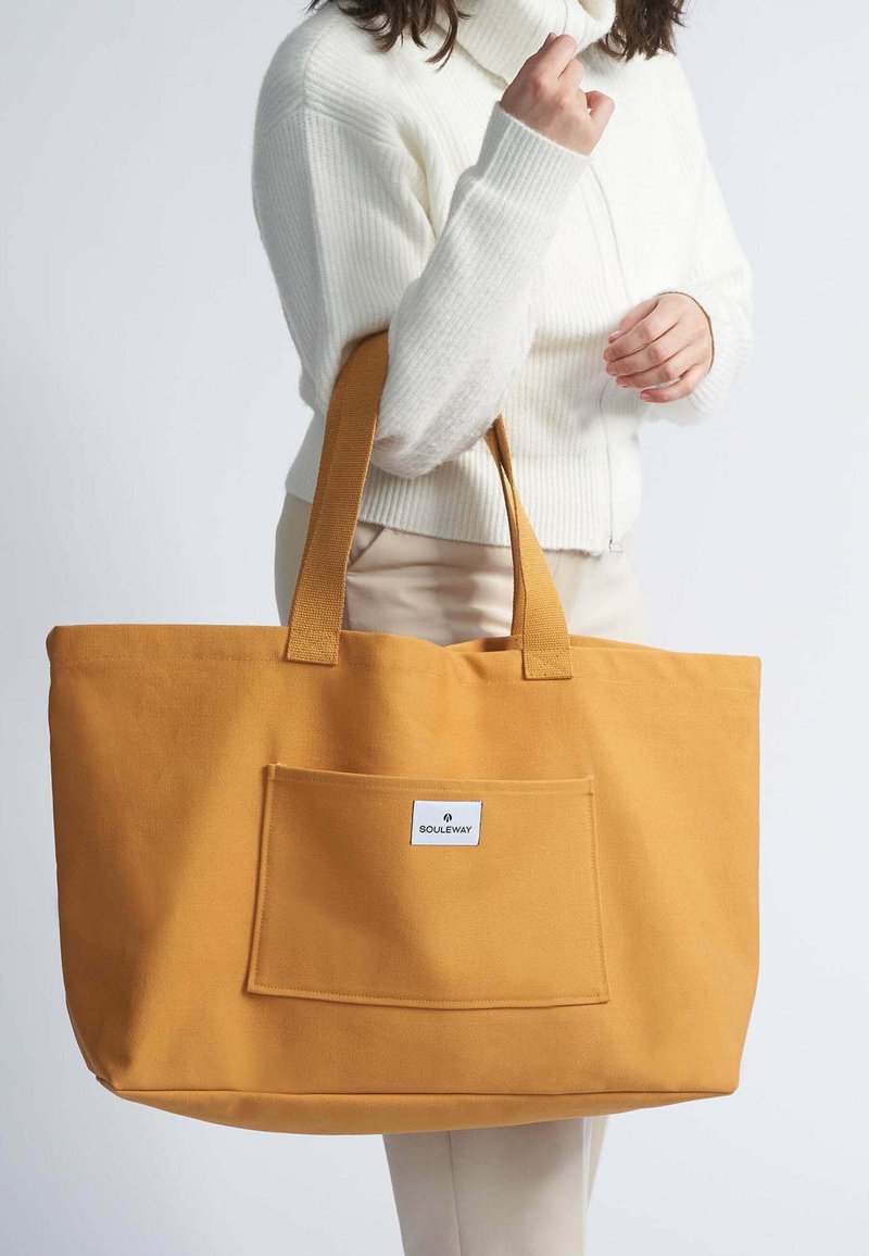Damen Handtaschen | SOULEWAY SHOPPER Shopping Bag senfgelb/senf - UG81725 Damen Handtaschen | SOULEWAY SHOPPER Shopping Bag senfgelb/senf - UG81725