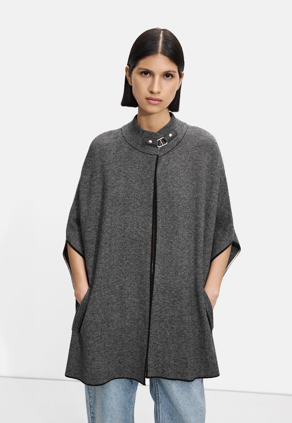 PONCHO WITH HIGH NECK - Cape