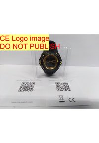 Ice-Watch Orologio digitale - black and gold coloured