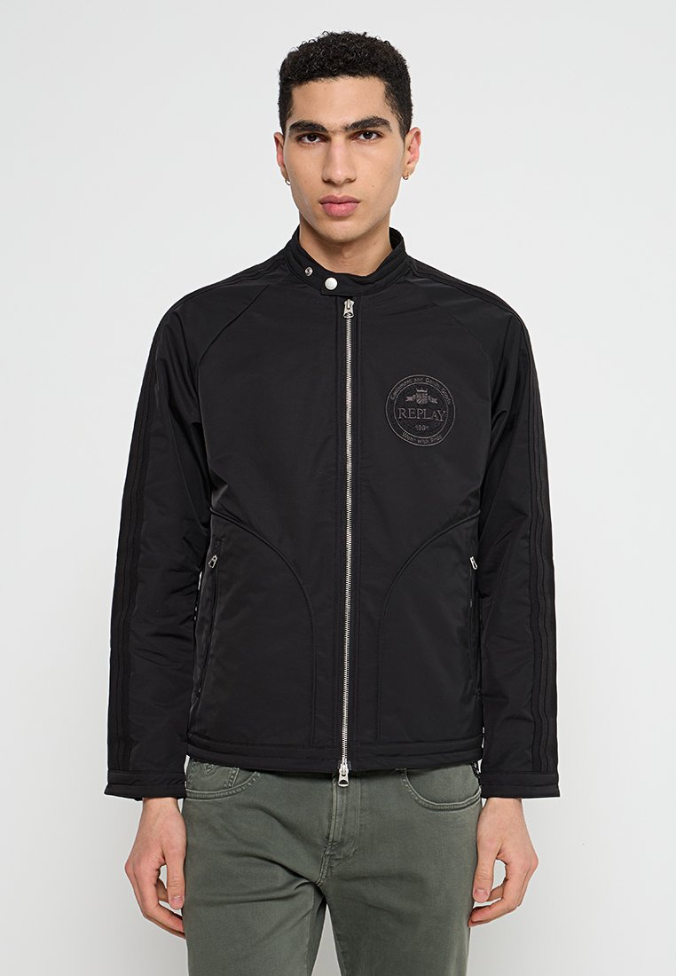 Replay Lichte jas zwart Replay Lichte jas zwart