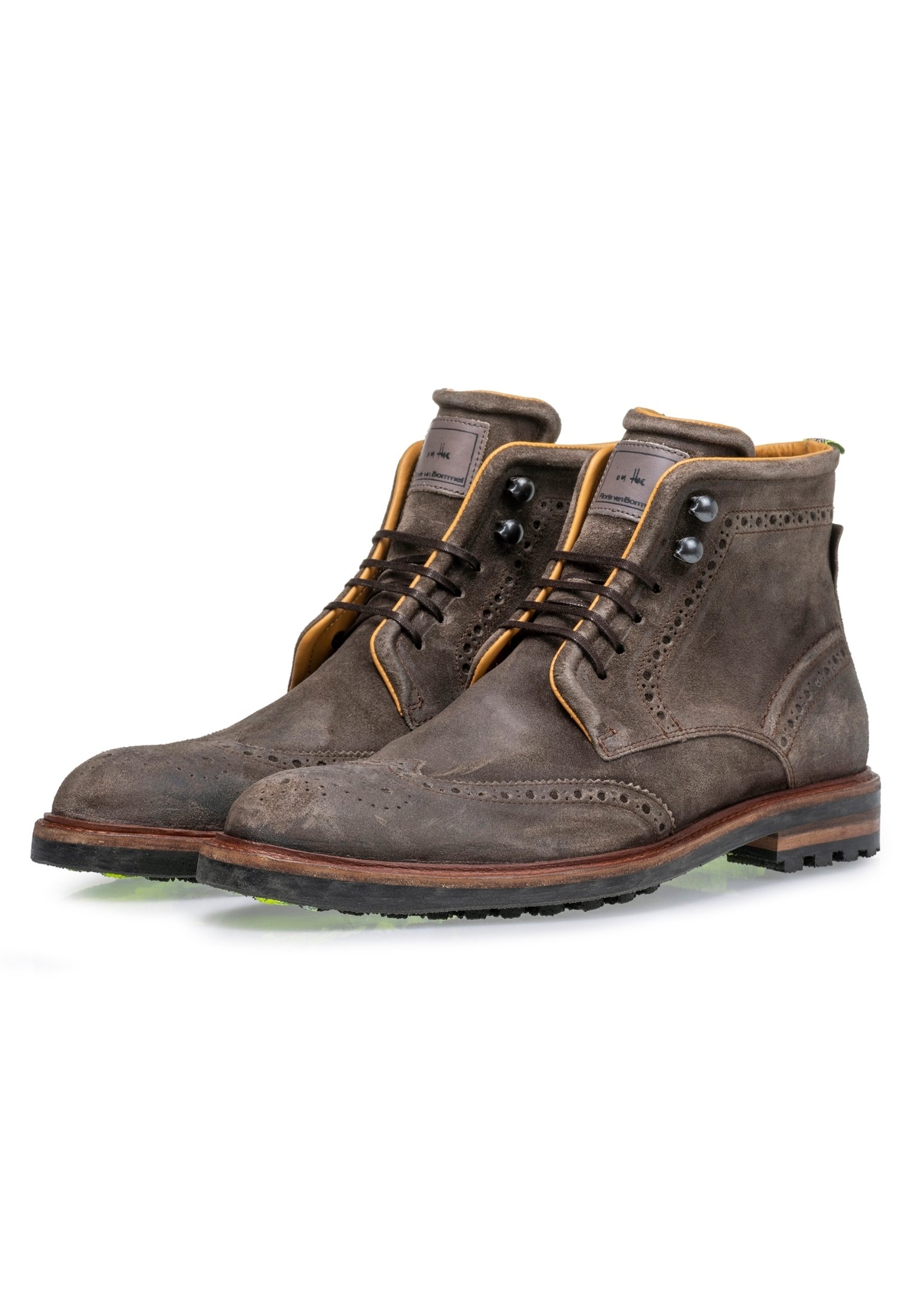 Floris van Bommel Veterboots - taupe/Taupe - Zalando.be