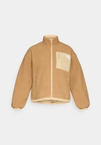 YUMIORI REVERSIBLE JACKET - Veste polaire - khaki stone/utility brown