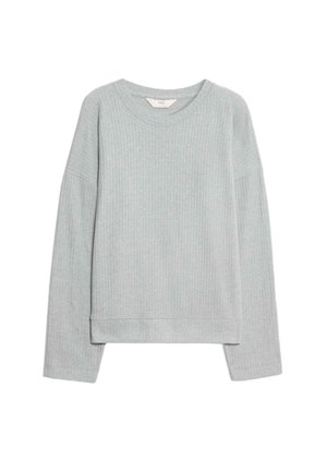 CREW NECK LONG SLEEVE - Camiseta de pijama - grey