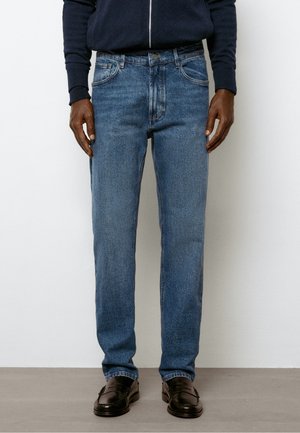 Massimo Dutti, SLIM FIT JEANS - Straight leg jeans - light-blue denim