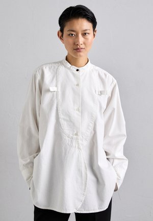 BIB FRONT TUXEDO - Camisa - washed white