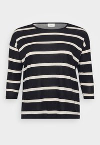 CARALBA 3/4 - Strikkegenser - black