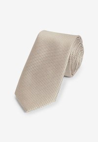Next TEXTURED WEDDING - Stropdas - neutral brown