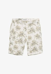 Ausgewählt, off white stripe palm design