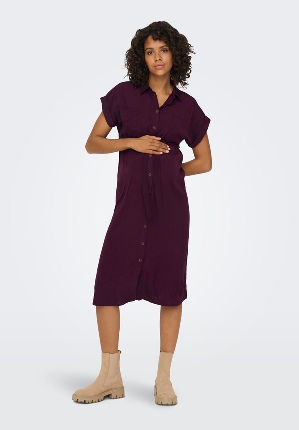 OLMHANNOVER SHIRT DRESS - Shirt dress - winetasting