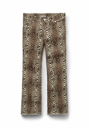 Flared Jeans - animal