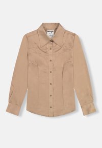 WRANGLER X LAINEY WILSON SATIN SHIRT - Πουκαμίσα με κουμπιά - gold-colored