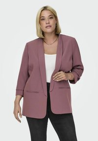 ONLY Carmakoma CARELLY 3/4 LIFE - Īss mētelis - rose brown
