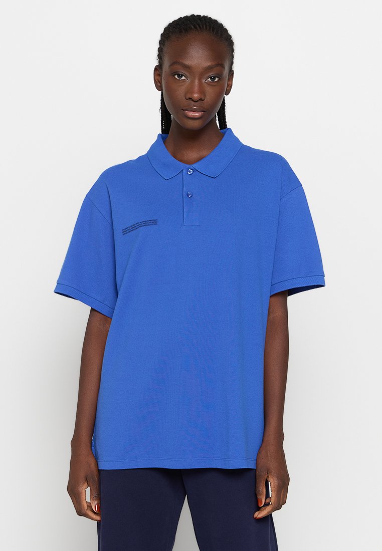 PANGAIA Poloshirt blauw PANGAIA Poloshirt blauw