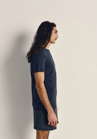 American Vintage HOMME BYSAPICK - Paprasti marškinėliai - navy