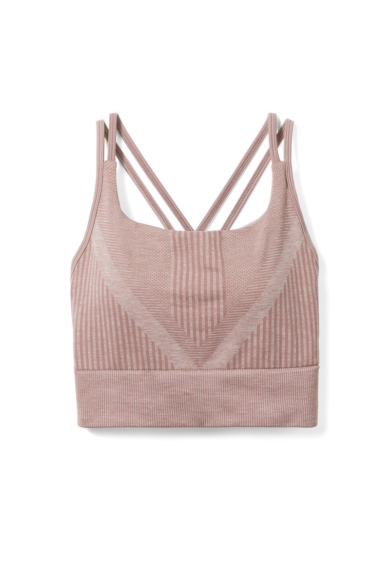 SmartWool Sport-bh met medium support donkerbruin SmartWool Sport-bh met medium support donkerbruin