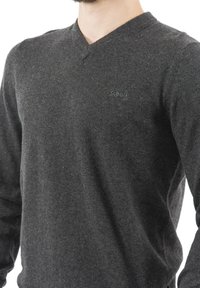 Schott PLBEAL - Strickpullover - gris