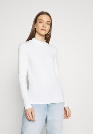 PCKYLIE T NECK - Long sleeved top - cloud dancer