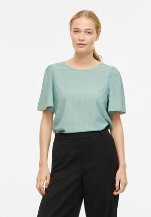 VIBELLI O NECK - Blúz - blue surf