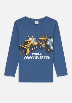 WORKING VEHICLES - Top s dlhým rukávom - light dusty blue