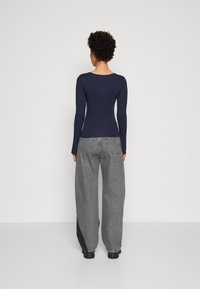 Gina Tricot SOFT TOUCH  - Langarmshirt - black iris