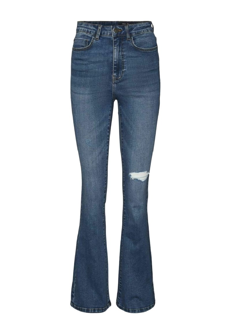 Noisy May Jeans bootcut - blue denim