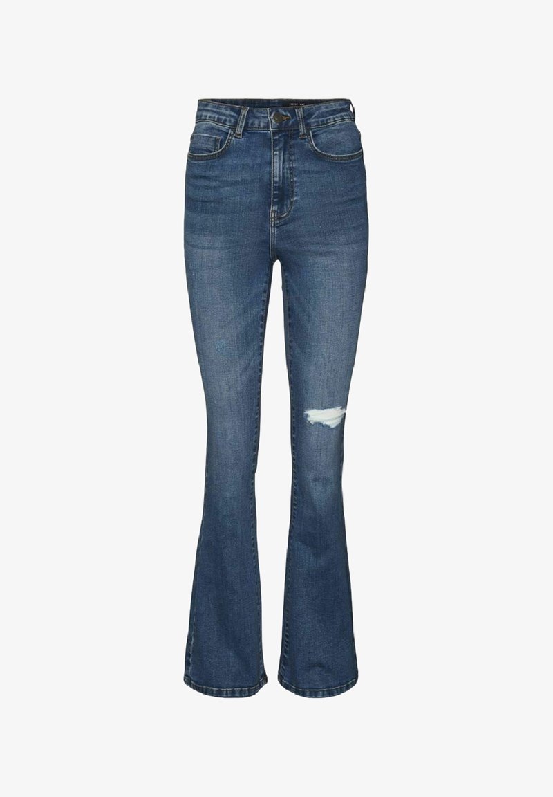 Noisy May Jeans bootcut - blue denim