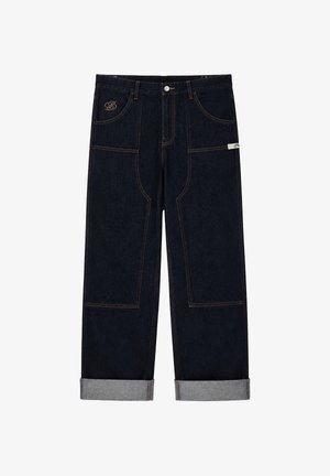 PROHIBITED, HOMESTEAD DENIM JEANS UNISEX - Τζιν χαλαρής εφαρμογής - raw blue