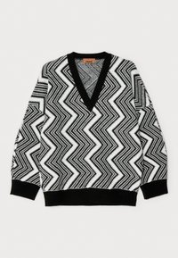 VNECK  - Neule - black
