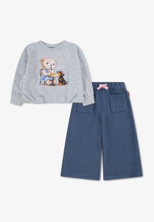 Levi's® MEET AND GREET SET - T-shirt à manches longues - light gray heather