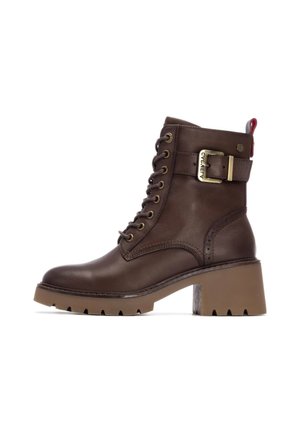 Botines con cordones - brown