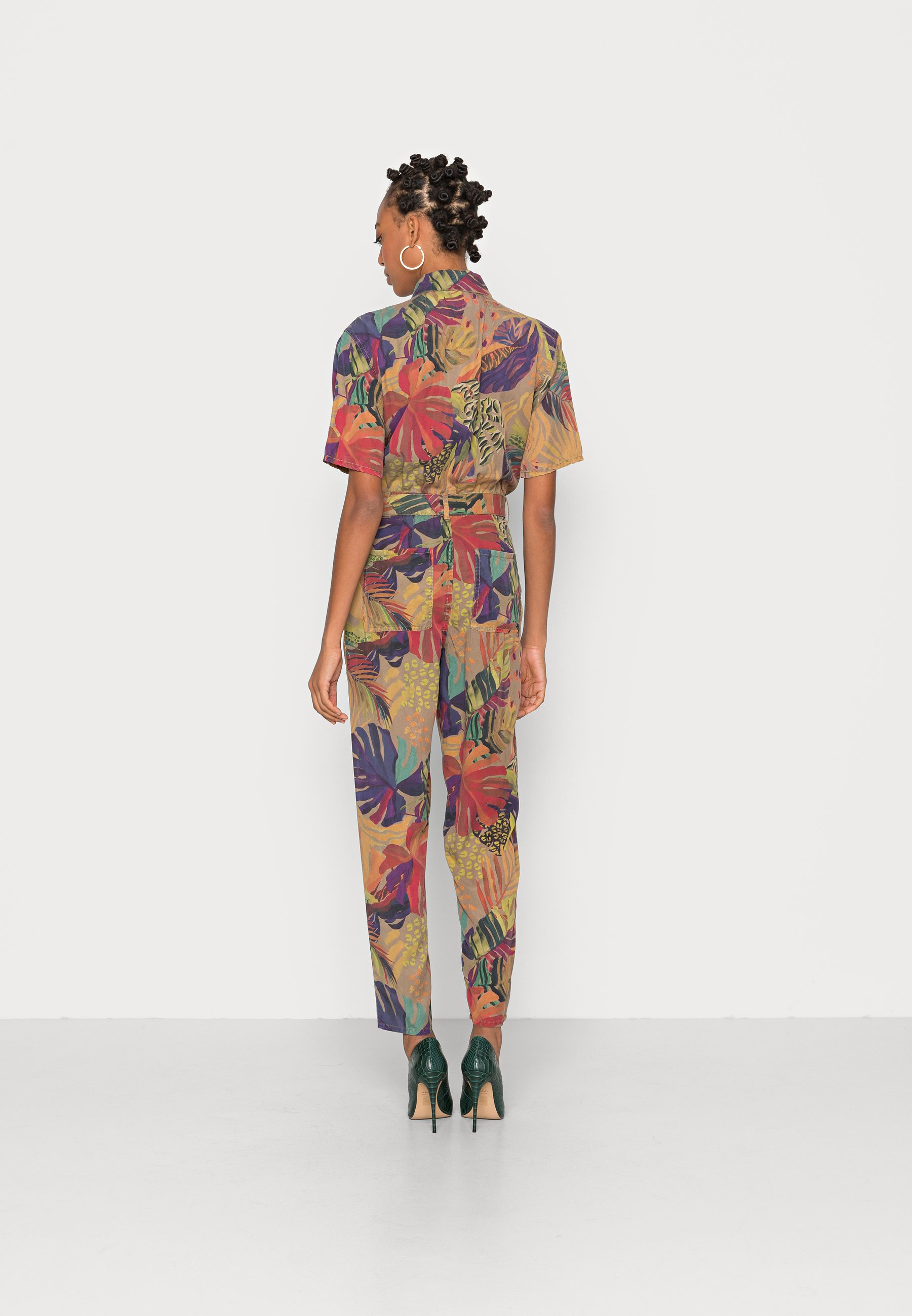 Desigual PANT LARA - Jumpsuit - kaki 