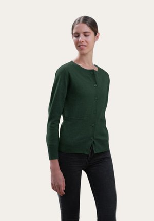 COL ROND - Gilet - kaki