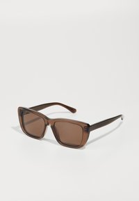 Sunglasses - shiny transparent brown