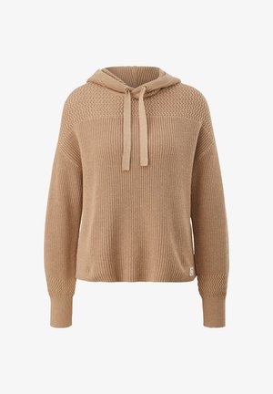 comma casual identity, Sweat à capuche - brown