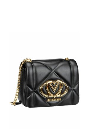 EMBOSSED  - Cross body bag - black