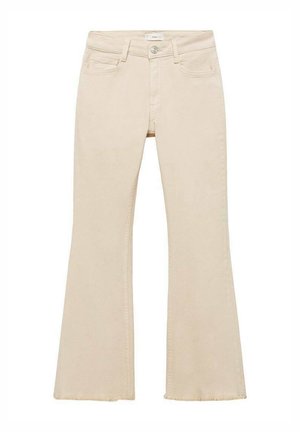 Flared Jeans - sand