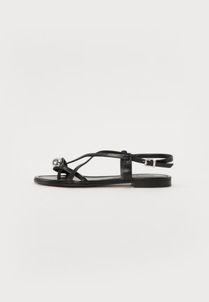 ELLE - Sandales tongs - black