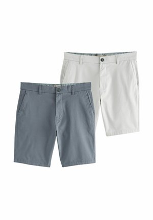 SLIM FIT - 2 PACK - Shorts - blue grey