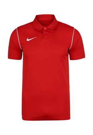 Poloshirt - university red / white