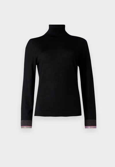 PS Paul Smith WOMENS SWEATER ROLL NECK - Jumper - black