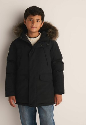 Superdry & Co, REGULAR FIT - EVEREST PARKA COAT - Wintermantel - black