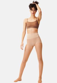 ITEM m6 INVISIBLE CONTROL - Strumpfhose - almond