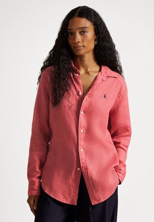 CLASSIC FIT LINEN SHIRT - Gombos blúz - adirondack berry